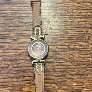 Gitano Brown and Gold Men's Watch